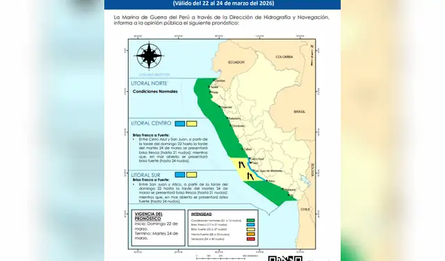Marina de Guerra se pronuncia y lanza importante PEDIDO a ciudadanos tras ALERTA ROJA por fenómeno advertido por Senamhi