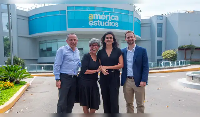 Michelle Alexander, Pablo Ghiglione, Juliana Souza y Jorge Grippa