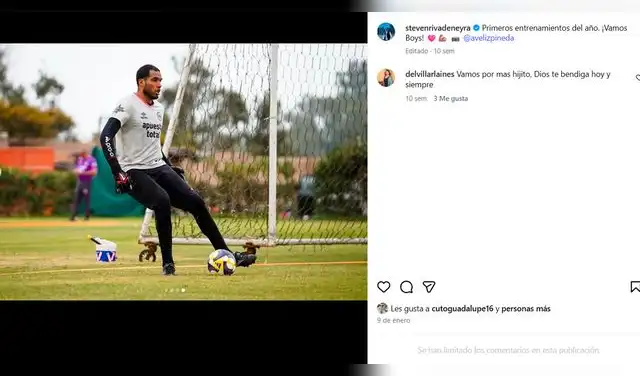 El futbolista Steven Rivadeneyra limitó sus comentarios.