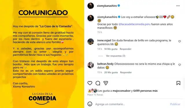 La casa de la comedia suspende sus funciones.