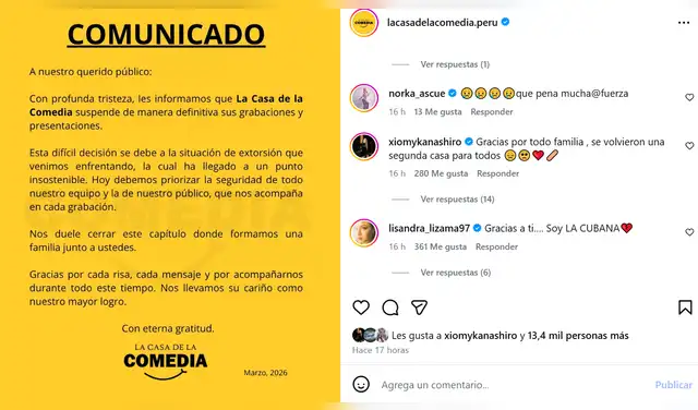 Xiomy Kanashiro se queda sin trabajo por fuerte motivo y comparte desgarrador mensaje de despedida