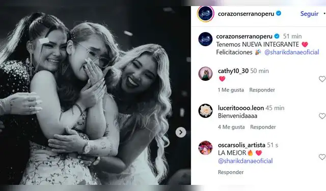 Sharik Danae es la nueva integrante de Corazón Serrano.