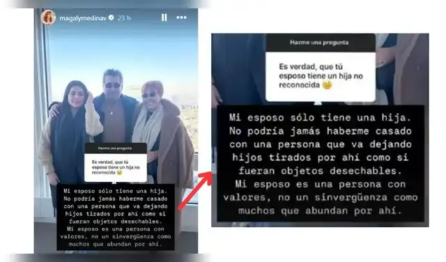 Mensaje de Magaly Medina sobre presunta hija no reconocida de Alfredo Zambrano.