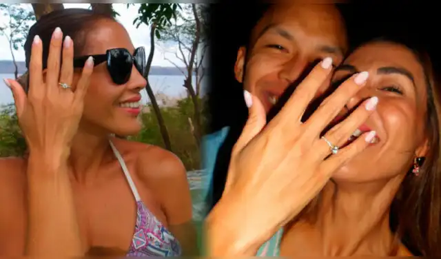 Fabianne Hayashida anunció su boda