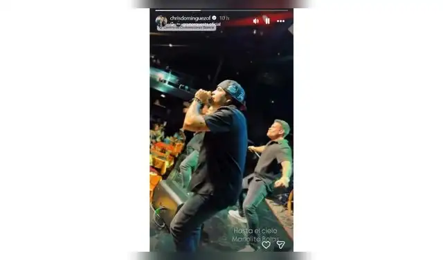 Publicación de Christian Domínguez.