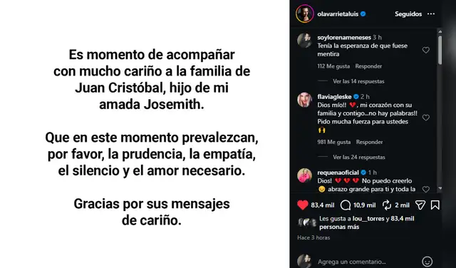 Hijo de Josemith Bermúdez fallece