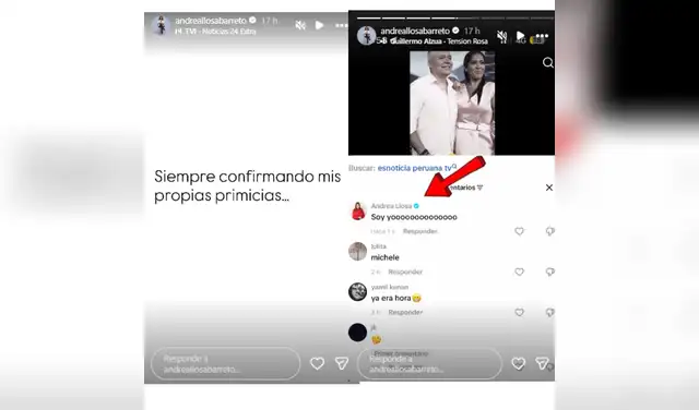 Andrea Llosa confirma fin de su programa