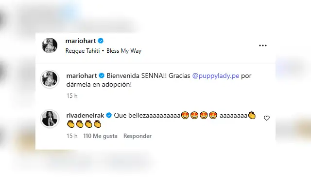 Mario Hart anuncia la llegada de un nuevo miembro a su familia y Korina Rivadeneira reacciona