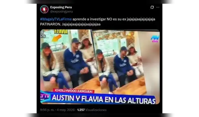 Usuario expone error en nota de Magaly TV La Firme. Usuario expone error en nota de Magaly TV La Firme.
