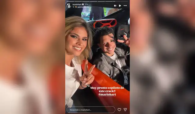 Mario Hart comparte foto en sus redes sociales con misteriosa mujer