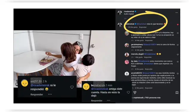 Korina Rivadeneira comparte mensaje en redes