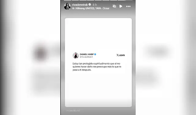 Korina Rivadeneira manda doloroso mensaje