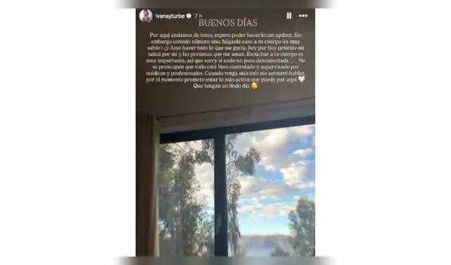 Ivana Yturbe se pronuncia para revelar que está delicada de salud. Ivana Yturbe se pronuncia para revelar que está delicada de salud.