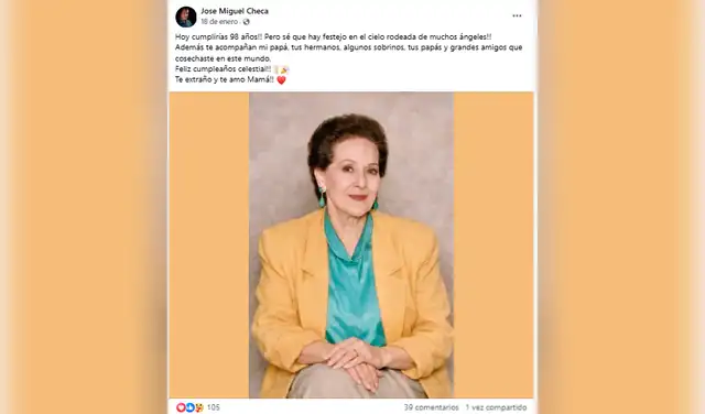 La última publicación de José Miguel Checa.