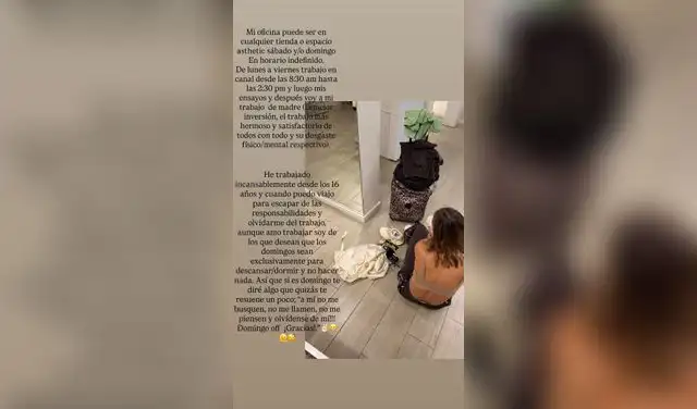 Korina Rivadeneira comparte duro mensaje