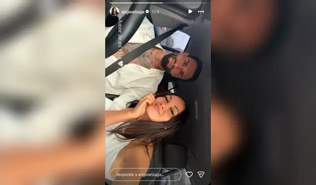 Angie Arizaga comparte mensaje en sus redes