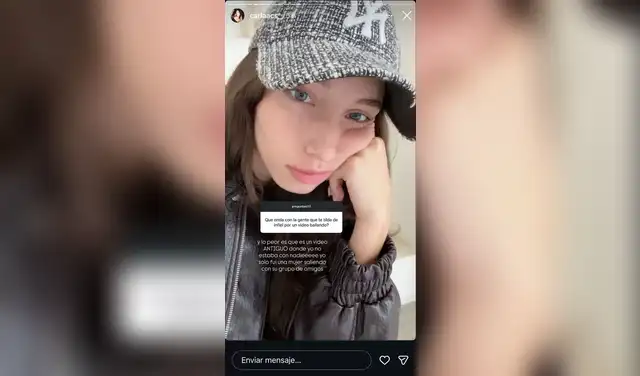 Carla Campos responde a rumores de infidelidad