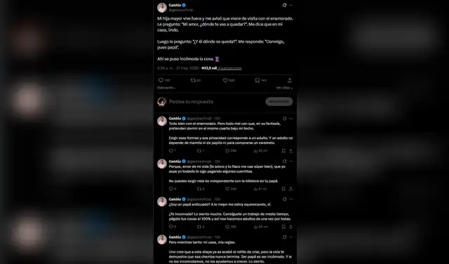 Carlos Galdós habla sobre la crianza de su hija Carlos Galdós habla sobre la crianza de su hija