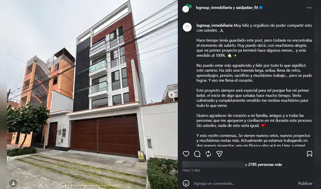 Said Palao sorprende con proyecto inmobiliario Said Palao sorprende con proyecto inmobiliario