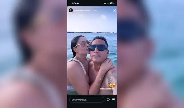 Christian Cueva y Pamela Franco se van del país tras llanto de Pamela López