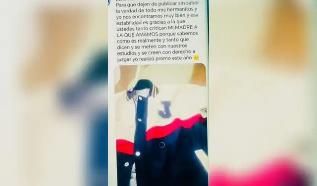 Dalia Durán comparte mensaje de su hijo