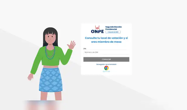 ¿Cómo saber si ONPE cambio mi local de votación para la segunda vuelta electoral 2026?   