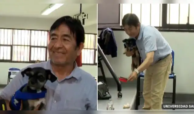 Ciudadano va con su mascota a votar y se queda con ella como miembro de mesa por falta de titulares.  