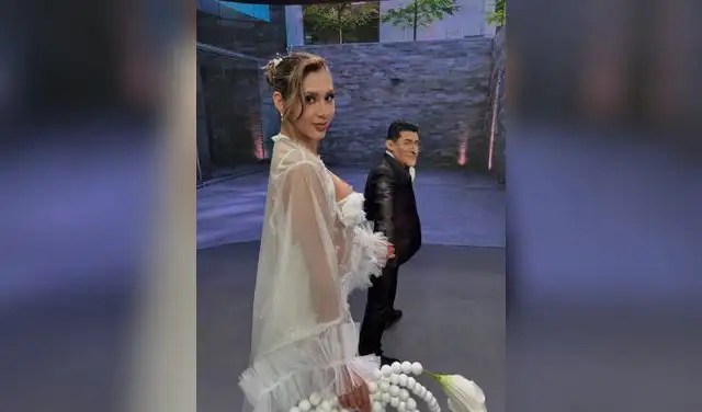 Karla Tarazona se muestra MOLESTA por la parodia de su BODA.