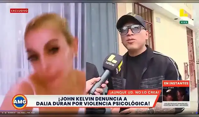 John Kelvin denuncia a Dalia Durán por agresión psicológica, hurto y otros graves delitos tras ir a buscarlo John Kelvin denuncia a Dalia Durán por agresión psicológica, hurto y otros graves delitos tras ir a buscarlo