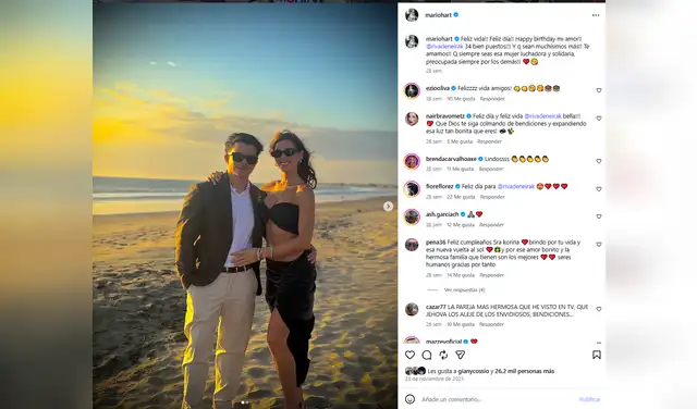 Exponen impensados chats entre Mario Hart y Samantha Batallanos antes de presunta separación de Korina Rivadeneira.