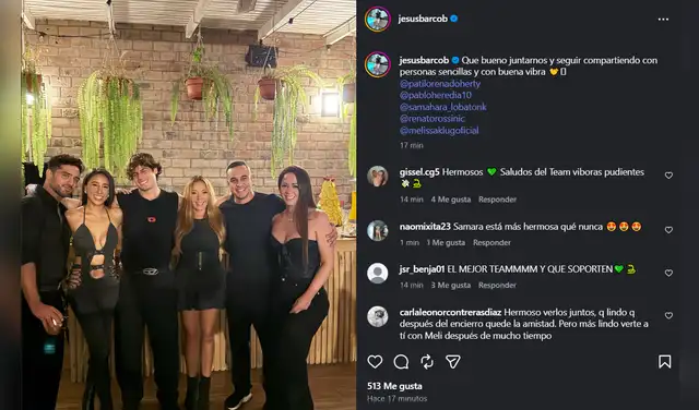 Jesús Barco compartió mensaje en sus redes