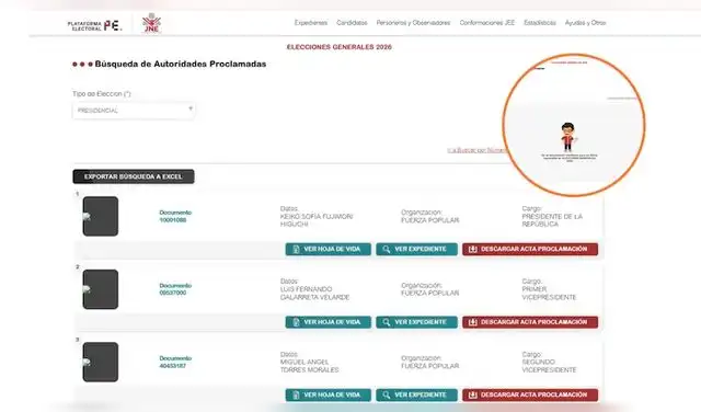Captura obtenida por Infobae Perú.  