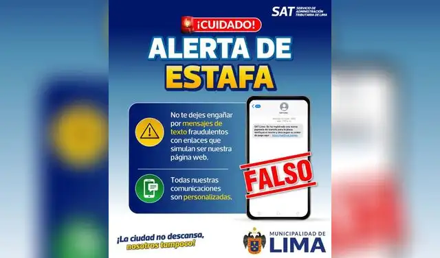 Mensajes falsos de multas y deudas: SAT advierte sobre nueva modalidad de estafa.  
