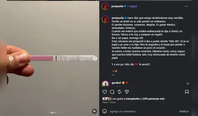 Exchica reality anuncia su dolorosa pérdida