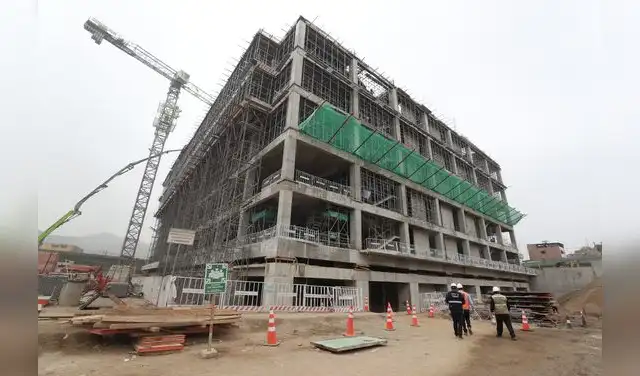 Manchay: así se construye el hospital antisísmico que modernizará la salud en Lima este. Fotos: ANDINA/Jhonel Rodríguez 