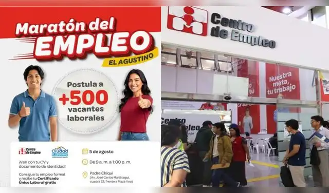 Convocatoria laboral en MTPE. Foto: Composición EP.