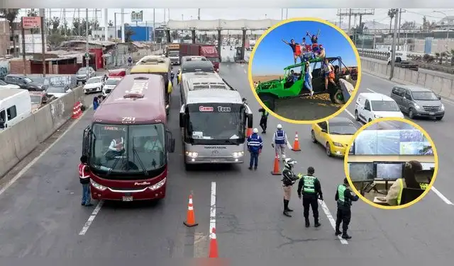 Más de 180 mil vehículos dejaron Lima entre el 24 y el 29 de julio por Fiestas Patrias. EMAPE informó cuáles fueron las vías más transitadas y cómo se desarrolló el retorno. Foto: Composición EP. Más de 180 mil vehículos dejaron Lima entre el 24 y el 29 de julio por Fiestas Patrias. EMAPE informó cuáles fueron las vías más transitadas y cómo se desarrolló el retorno. Foto: Composición EP.