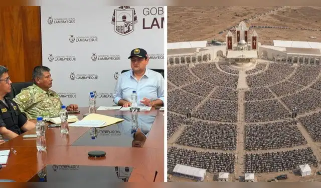 Las autoridades regionales destacaron que la elección de Pampas de Reque responde a sus condiciones logísticas. Foto: Publicación de Gobierno Regional Lambayeque.  