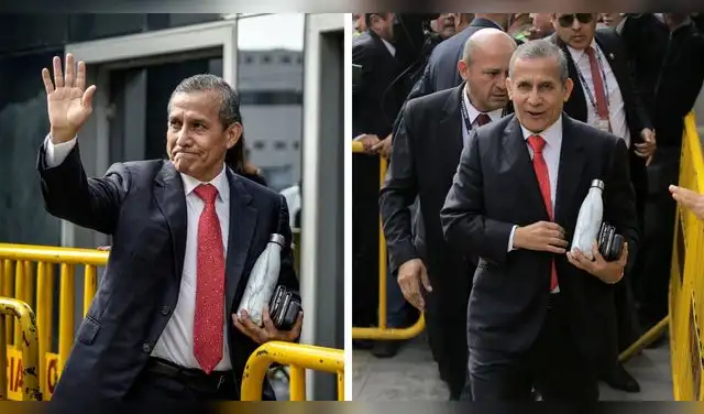 El exmandatario se retiró del penal Barbadillo donde estuvo recluido durante los últimos meses y no dudó en pronunciarse ante las cámaras de televisión. Foto: Composición EP