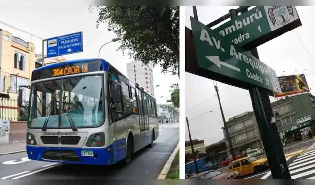 ATU implementará carril bidireccional para el Corredor Azul. Foto: Composición EP