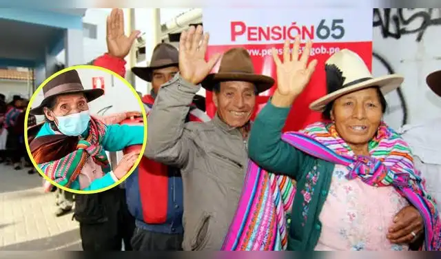 Pensión 65 duplicará monto de ayuda a sus beneficiarios. Foto: Composición EP.