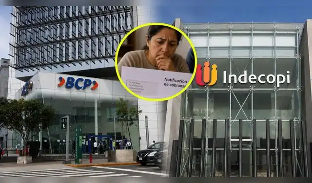 Indecopi multa a conocido banco peruano con más de S/20.000 por cobranzas abusivas: enviaba cartas de deuda a casas de terceros. Foto: Composición EP.