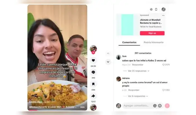 Leslie Echevarría cuenta las traiciones de Mark Vito con otras mujeres. Leslie Echevarría cuenta las traiciones de Mark Vito con otras mujeres.