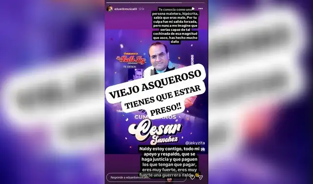 Excantante de La Bella Luz insulta a director musical Excantante de La Bella Luz insulta a director musical