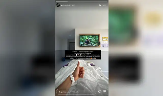 Kevin Díaz se pronuncia tras accidente