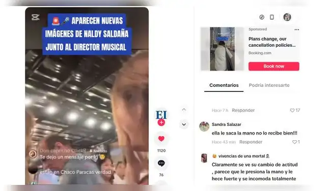 Usuarios critican video de César Sánchez molestando a Naldy Saldaña. Usuarios critican video de César Sánchez molestando a Naldy Saldaña.