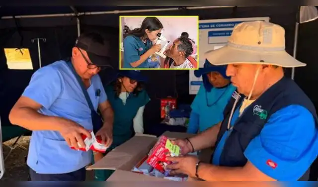 Junín sigue temblando y el Minsa responde: más de 1.500 atenciones médicas en un solo día. Foto: Composición EP. Junín sigue temblando y el Minsa responde: más de 1.500 atenciones médicas en un solo día. Foto: Composición EP.