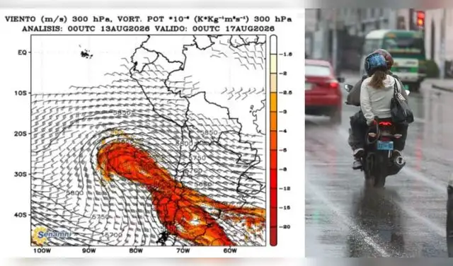 DANA Aníbal: estas regiones del Perú tendrán lluvias, granizo, nieve y fuertes vientos. Foto: Composición EP.