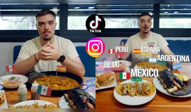 Ibai Llanos anunció una nueva competencia gastronómica internacional. Tras el triunfo del pan con chicharrón, Perú vuelve a soñar con el título. Foto: Composición EP. Ibai Llanos anunció una nueva competencia gastronómica internacional. Tras el triunfo del pan con chicharrón, Perú vuelve a soñar con el título. Foto: Composición EP.