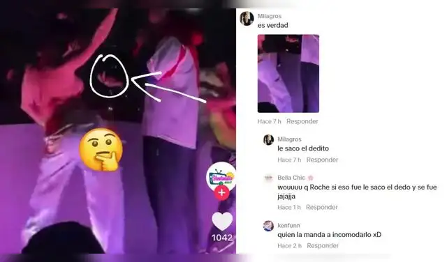Usuarios revelan que cantante le habría sacado el dedo medio a Korina Rivadeneira.